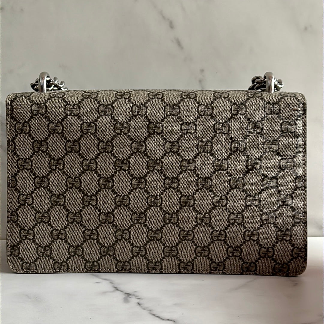 Gucci GG Supreme Dionysus Chain Bag, Preowned