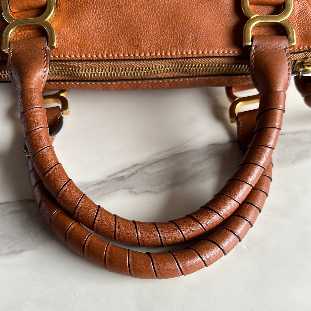 Chloe Marcie Medium Satchel, Preowned