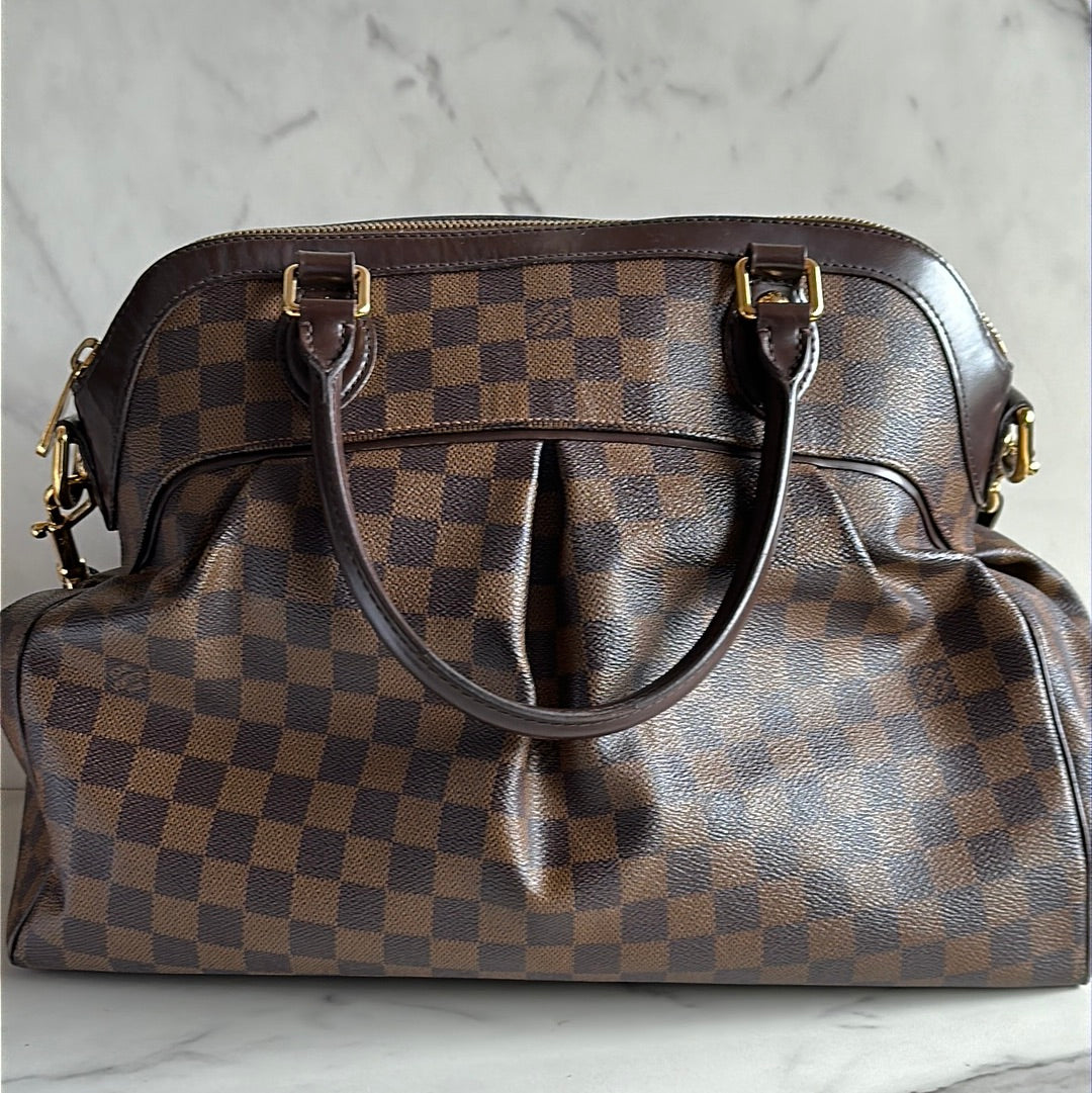 Louis Vuitton Damier Ebene Trevi GM Bag, Preowned