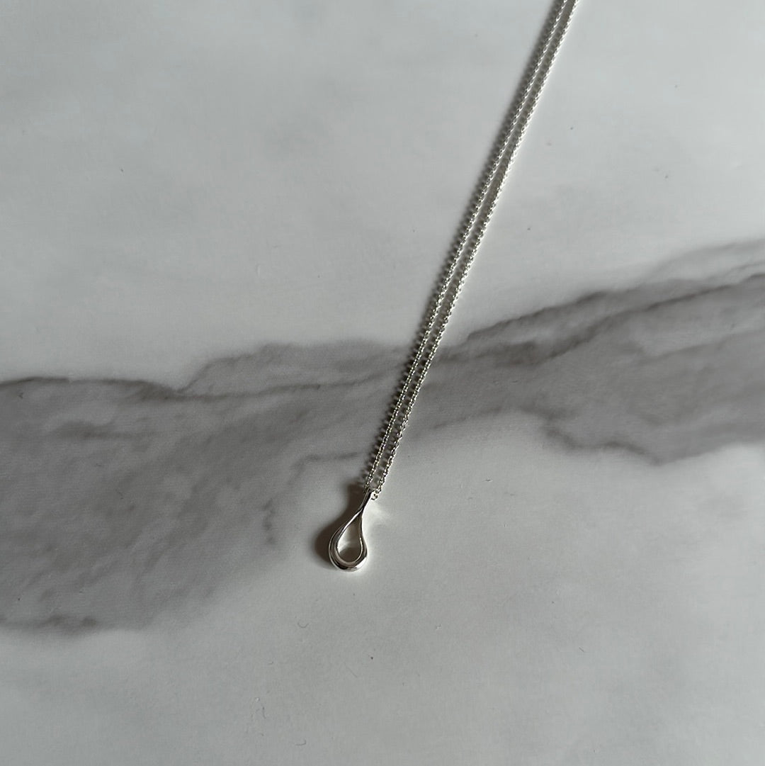 Tiffany & Co. Elsa Peretti open teardrop necklace