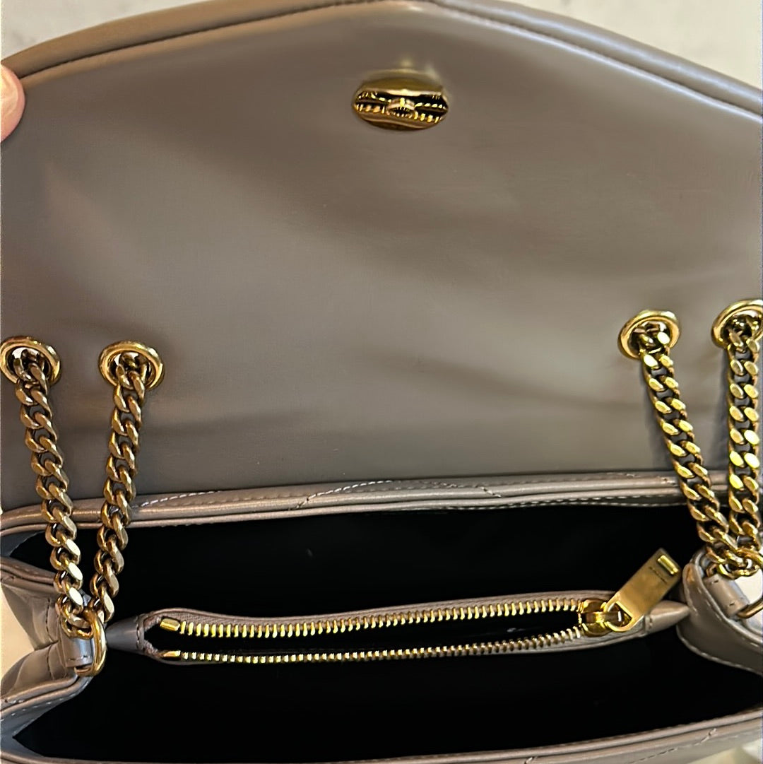 Saint Laurent Small Loulou Chain Bag, New