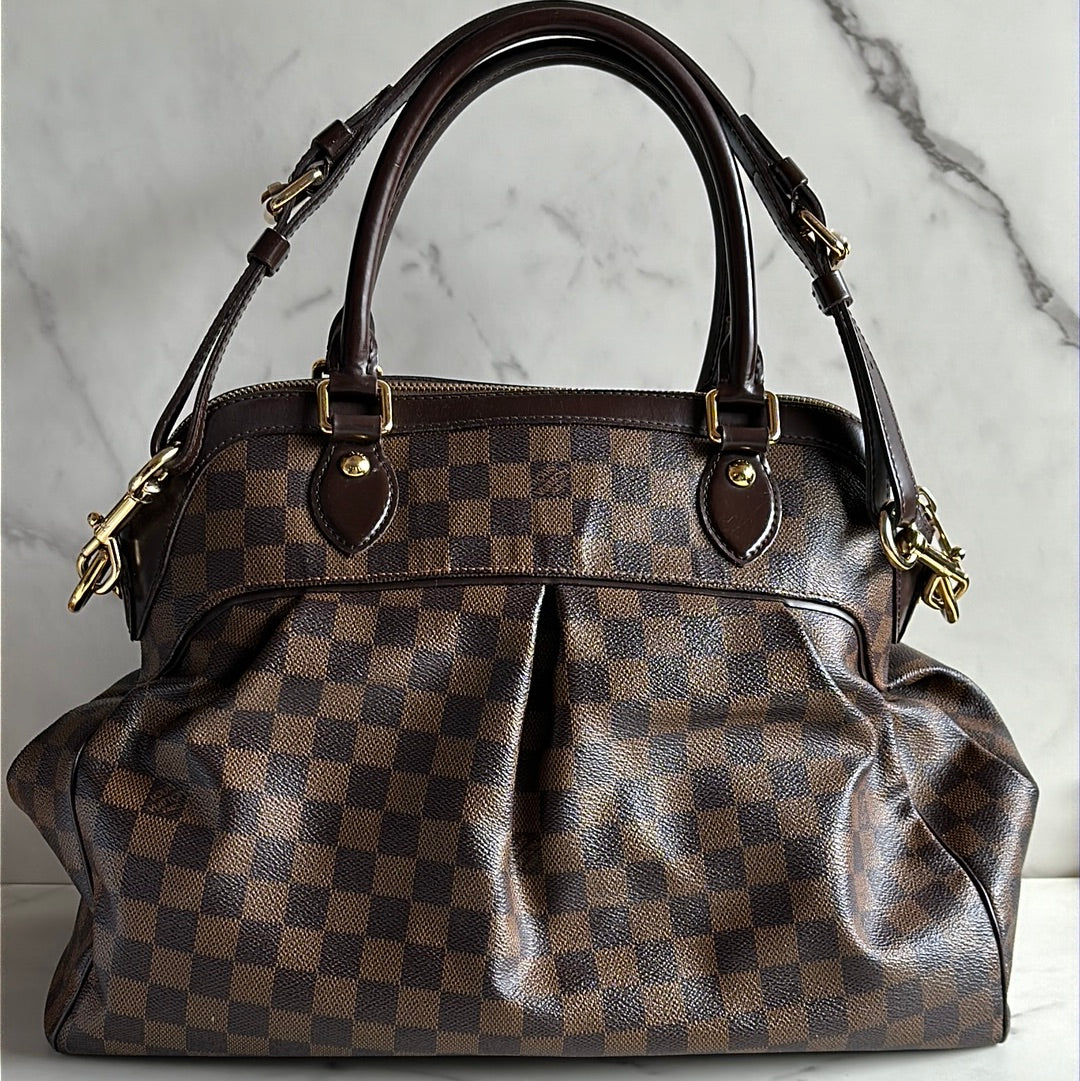 Louis Vuitton Damier Ebene Trevi GM Bag, Preowned