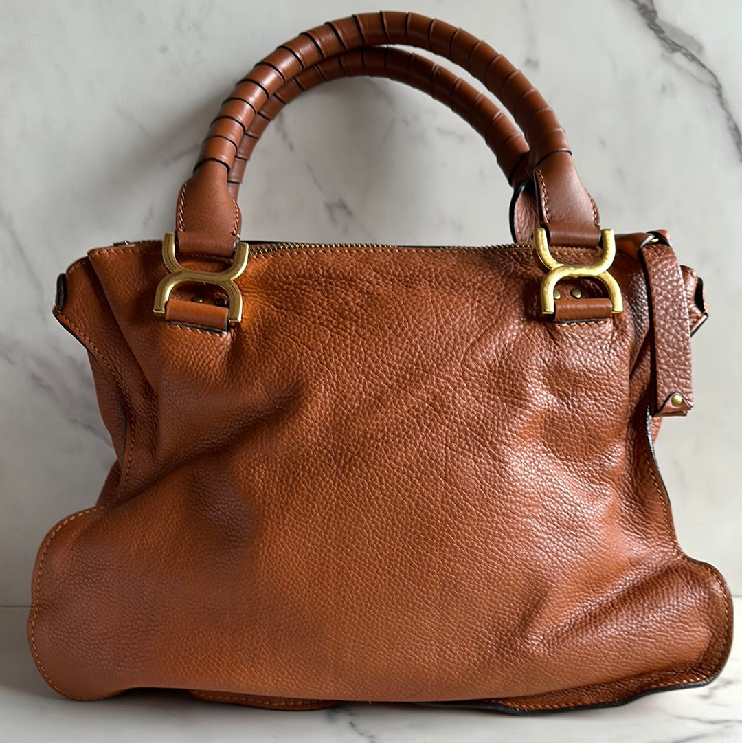 Chloe Marcie Medium Satchel, Preowned