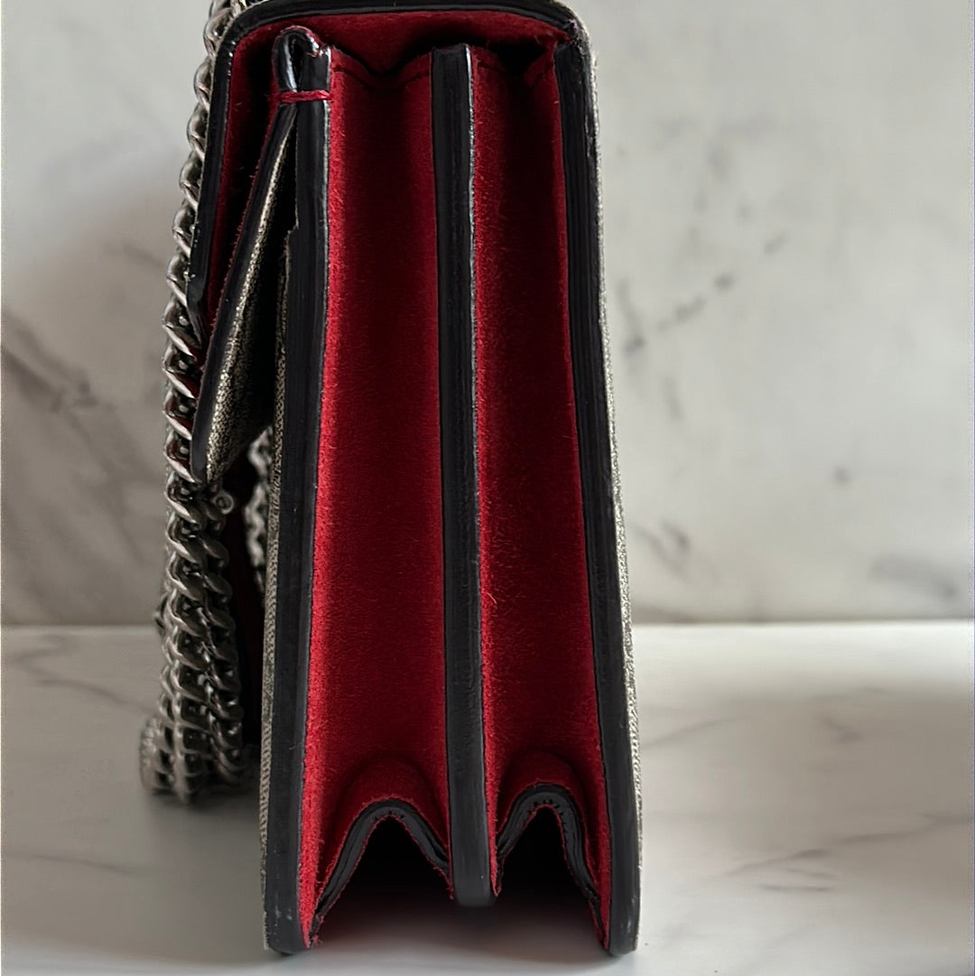 Gucci GG Supreme Dionysus Chain Bag, Preowned