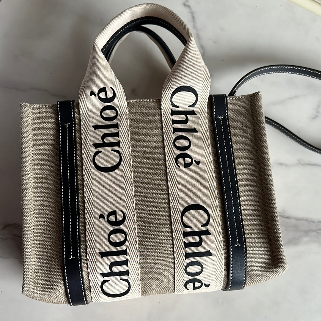 Chloe Small Woody Tote, NEW
