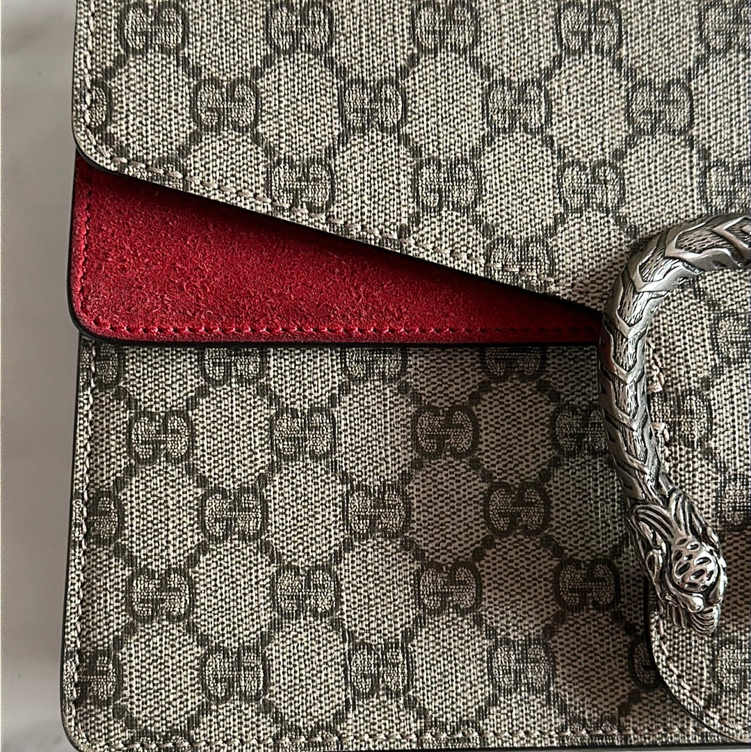 Gucci GG Supreme Dionysus Chain Bag, Preowned