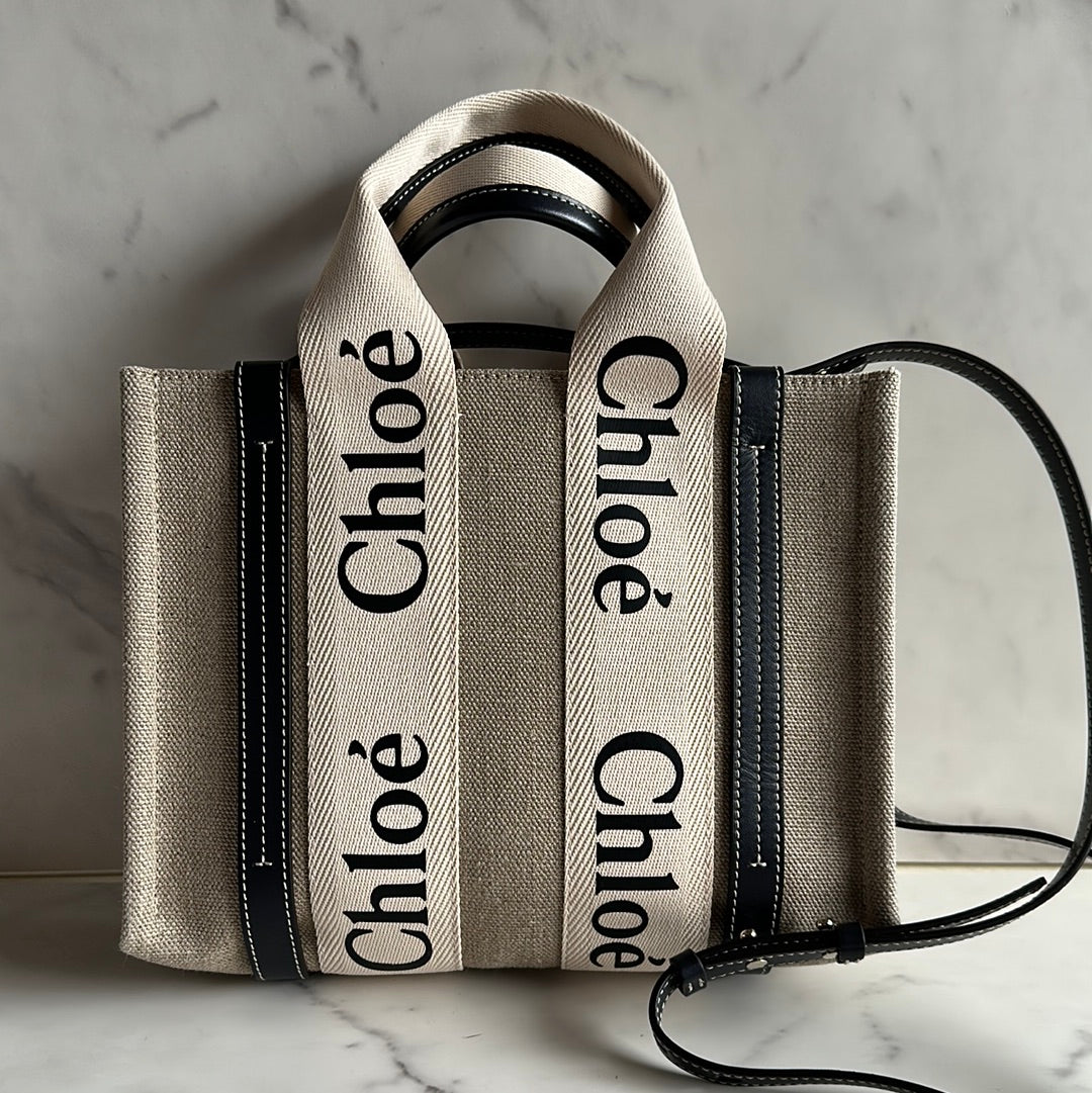 Chloe Small Woody Tote, NEW