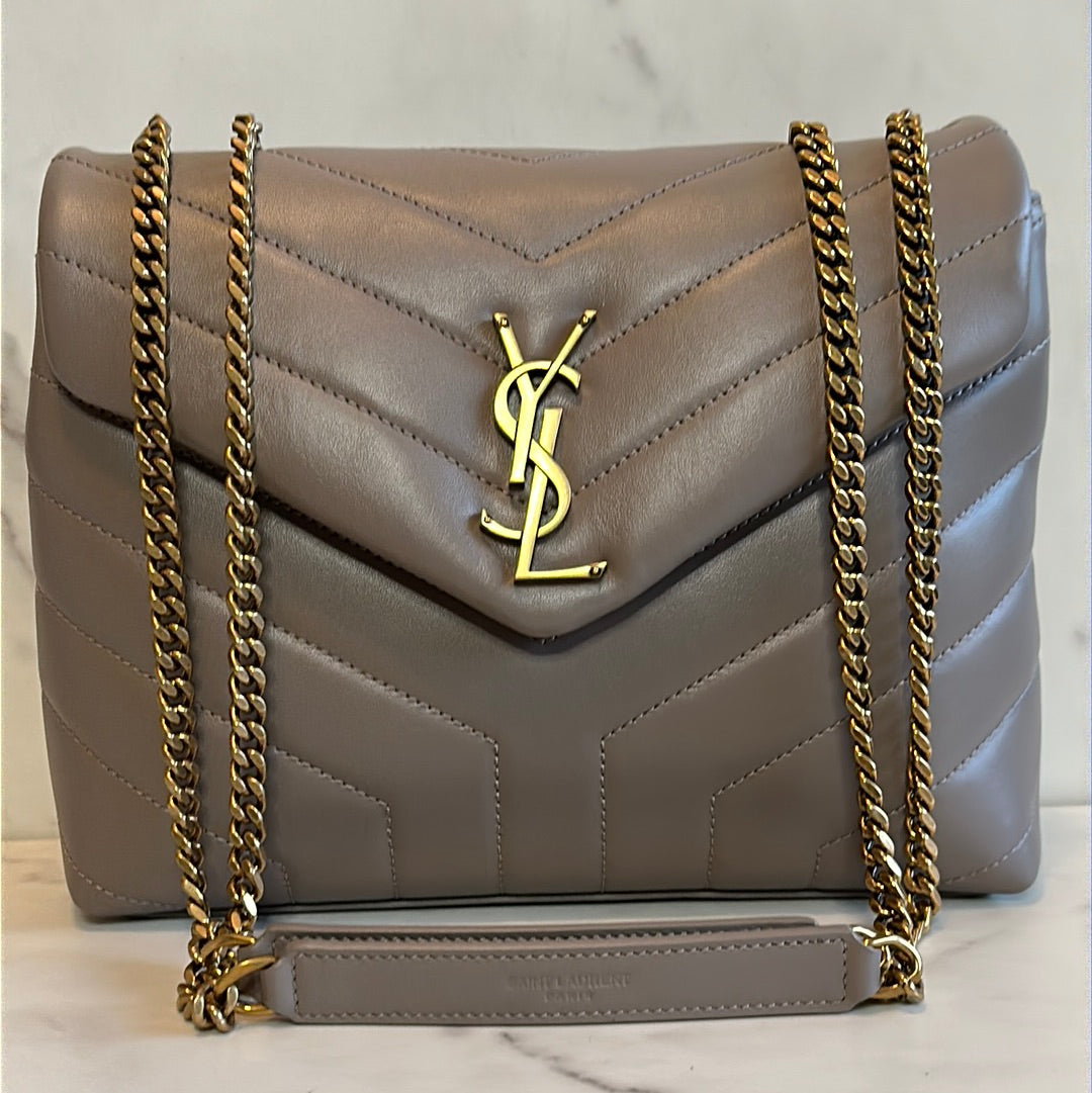 Saint Laurent Small Loulou Chain Bag, New