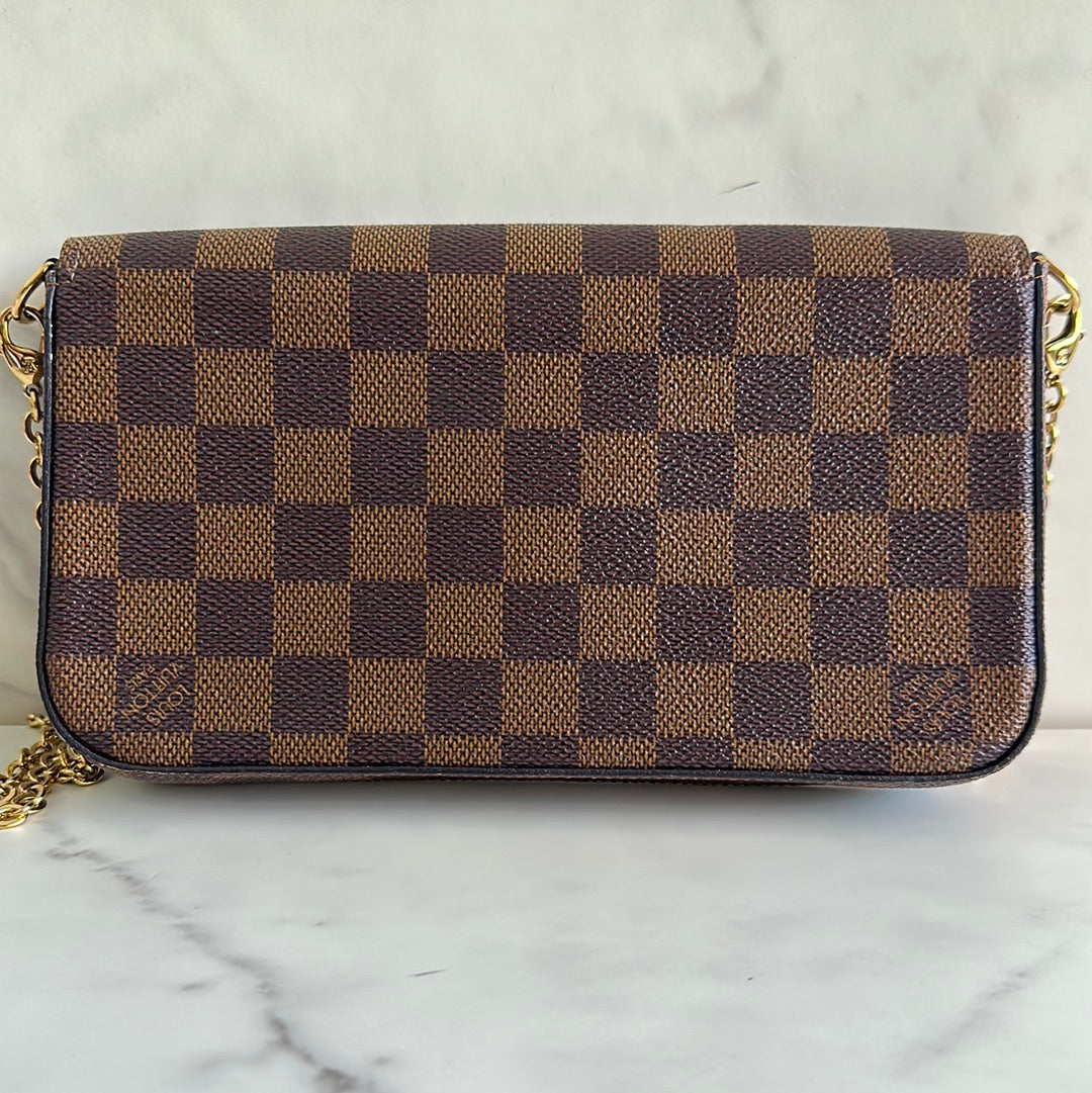 Louis Vuitton Damier Ebene Félicie Pochette, Preowned
