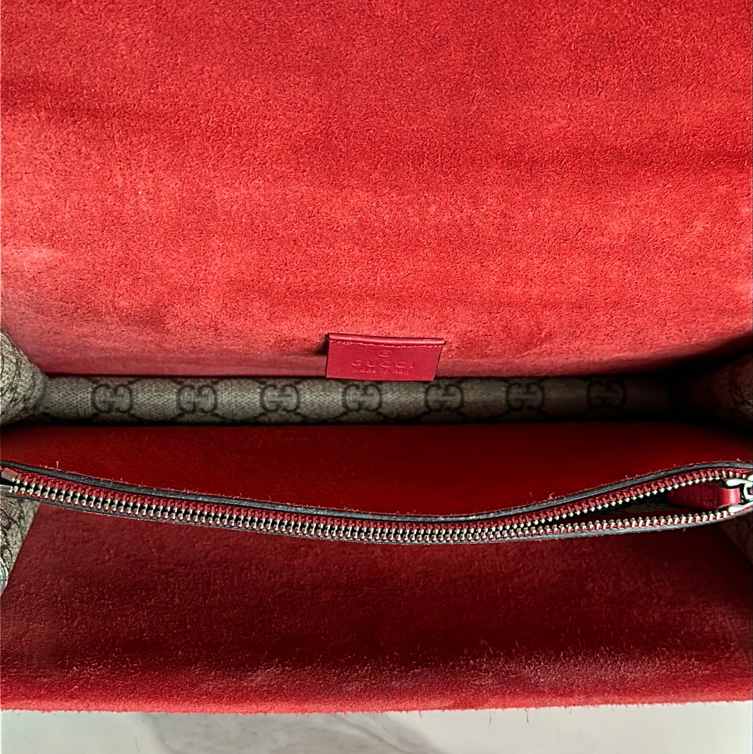 Gucci GG Supreme Dionysus Chain Bag, Preowned