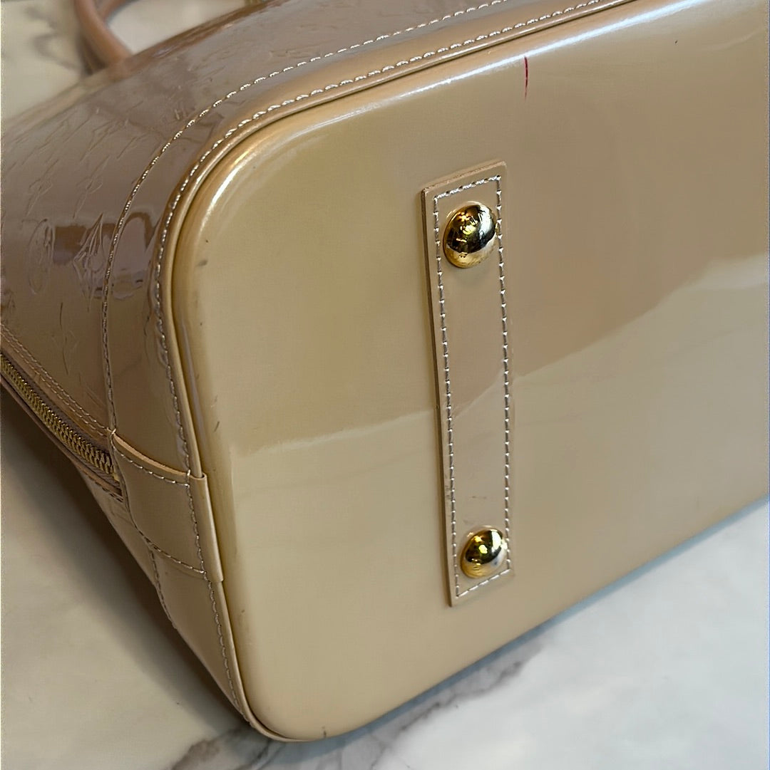 Louis Vuitton Vernis Alma GM, Preowned