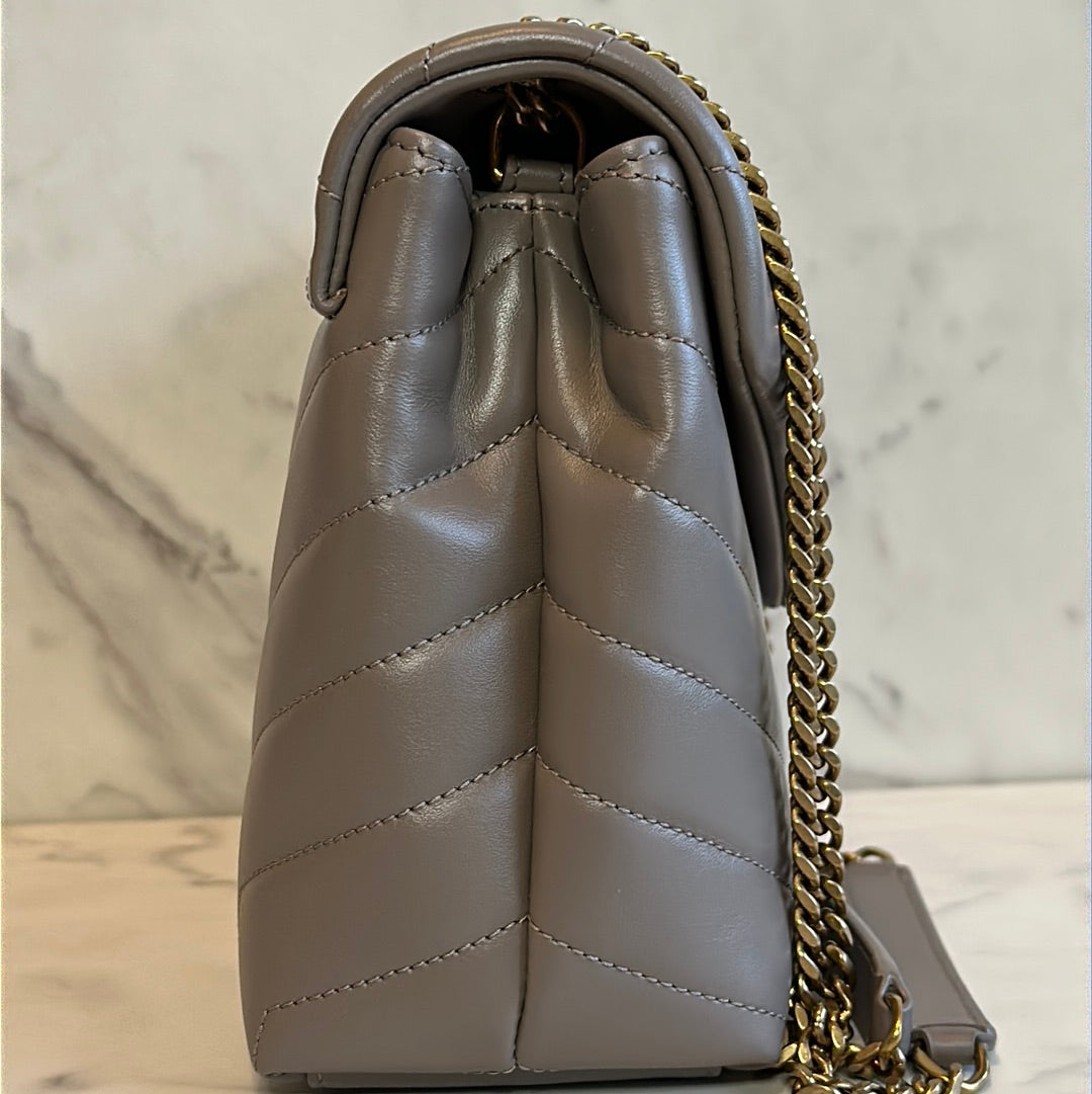 Saint Laurent Small Loulou Chain Bag, New