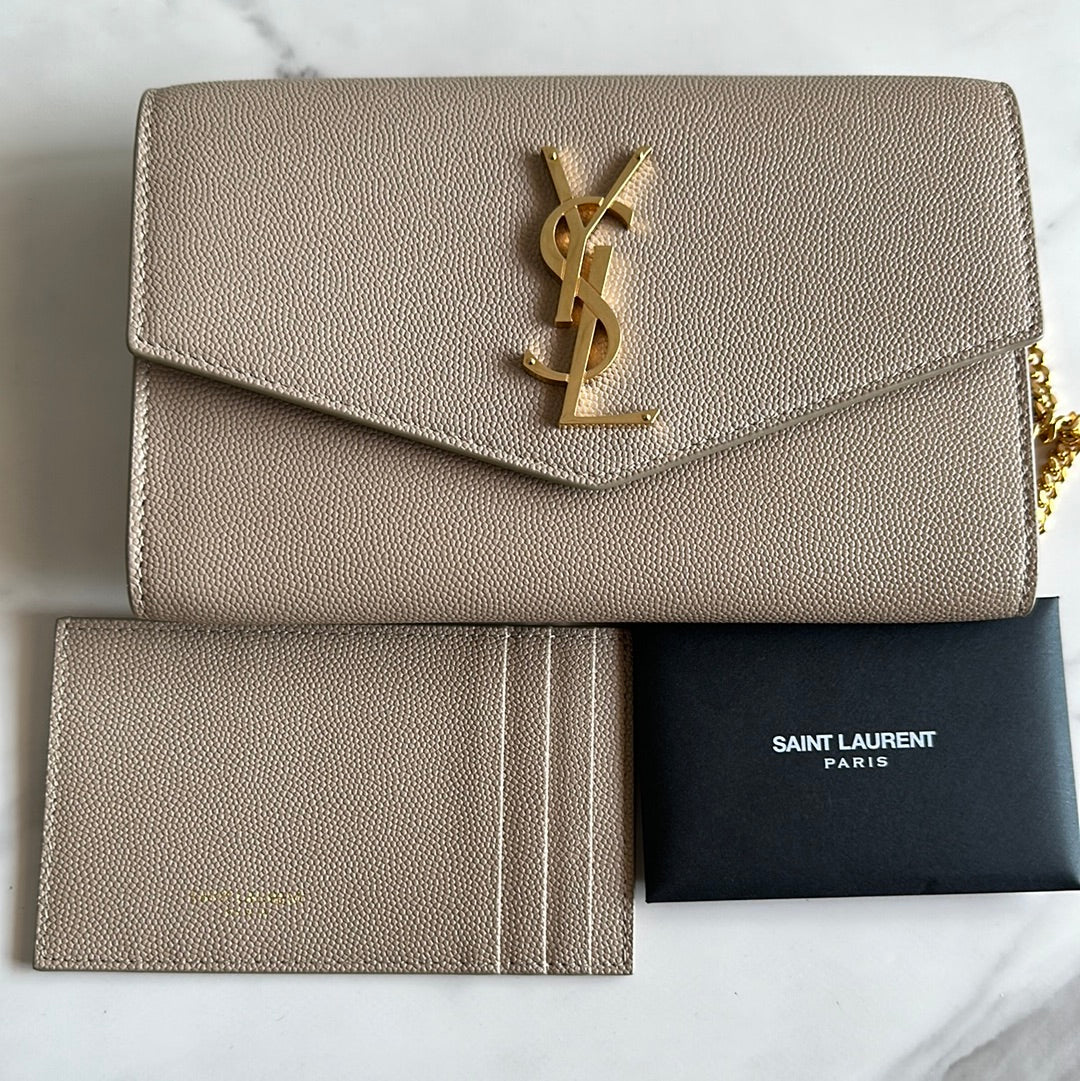 YSL Beige Uptown, New with dustbag