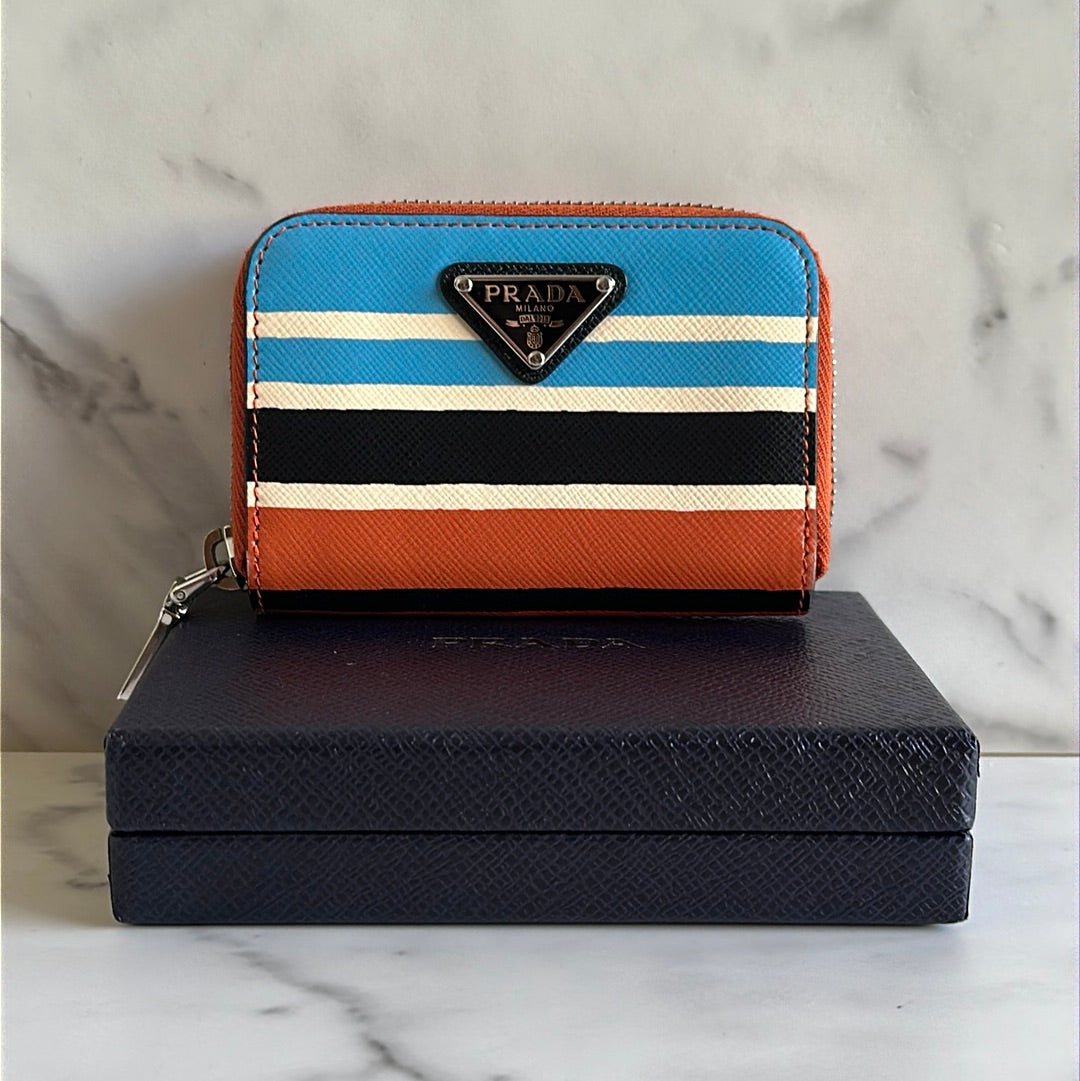 Prada coin/card pouch, preowned