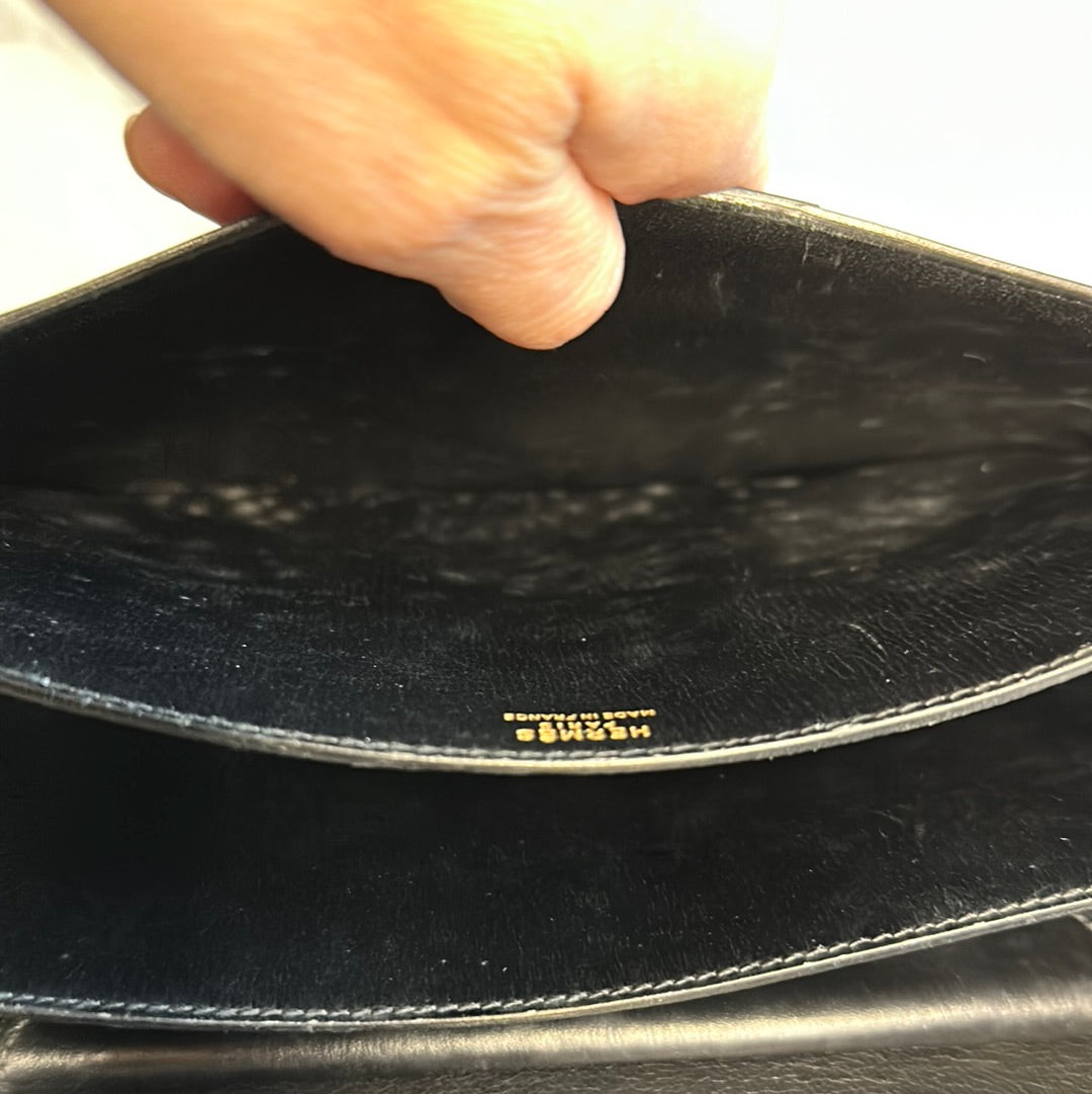 Hermès Box Calfskin Shoulder Bag, Preowned
