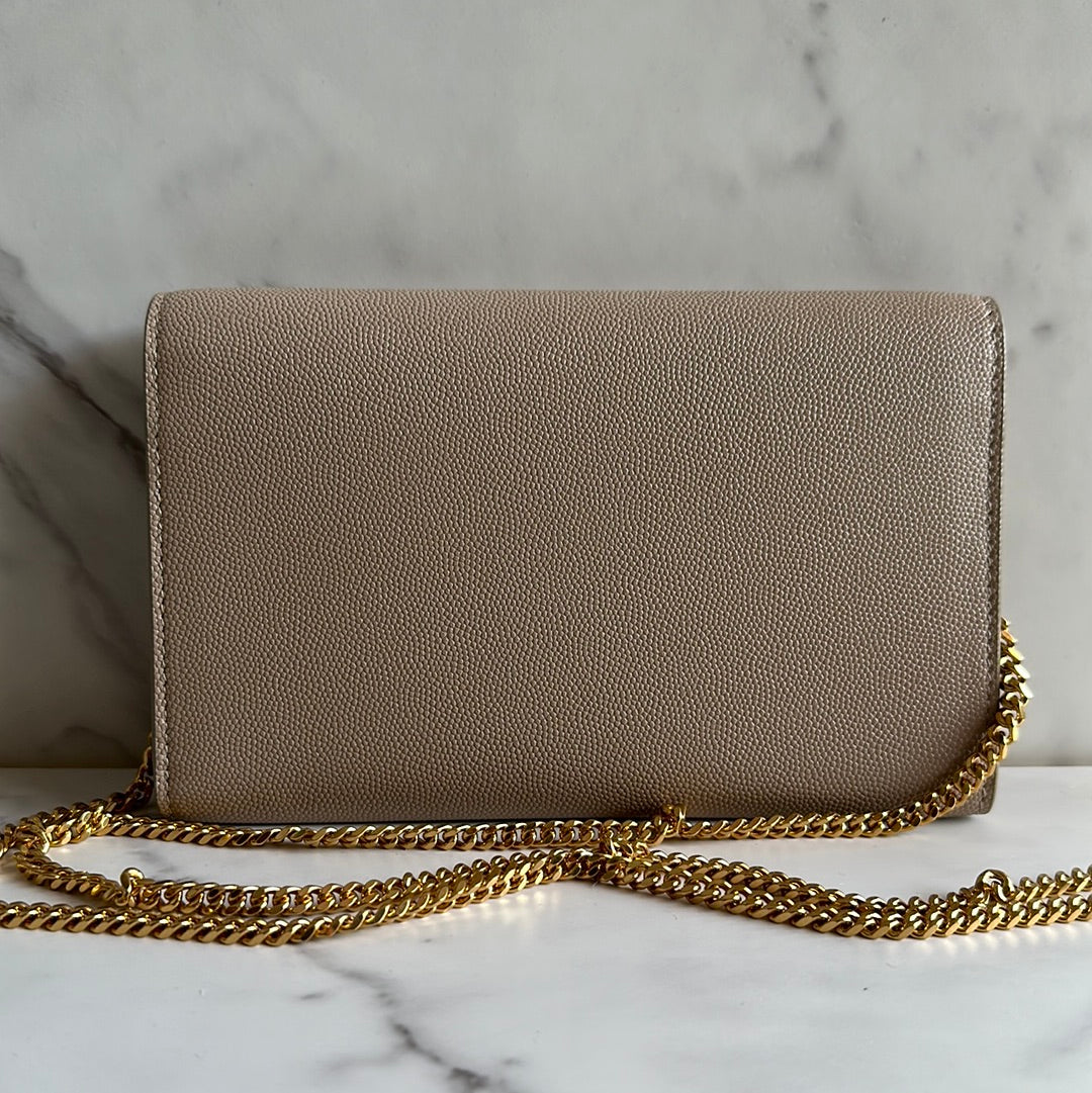 YSL Beige Uptown, New with dustbag