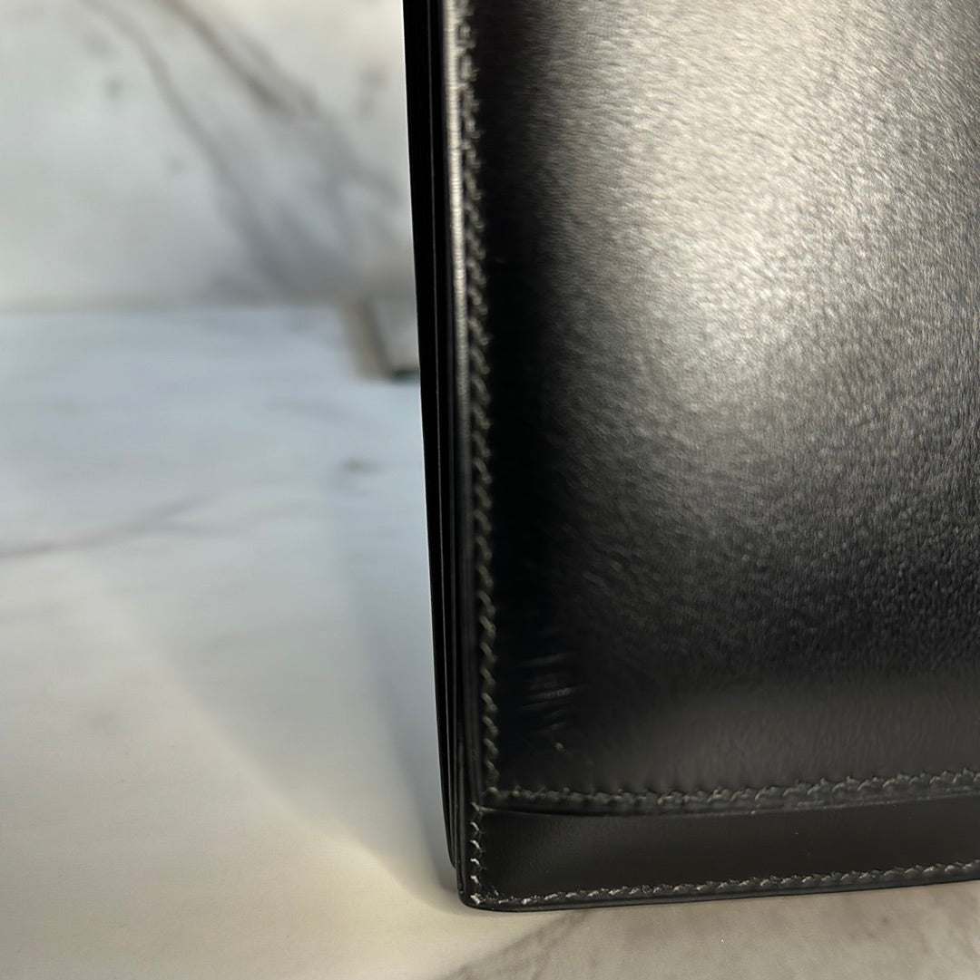 Hermès Box Calfskin Shoulder Bag, Preowned