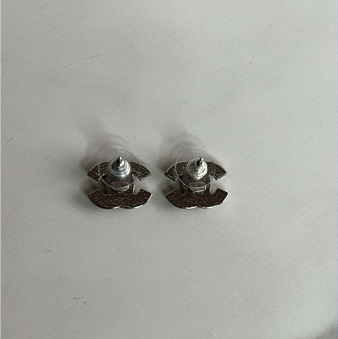 Chanel Rhinestone Earrings