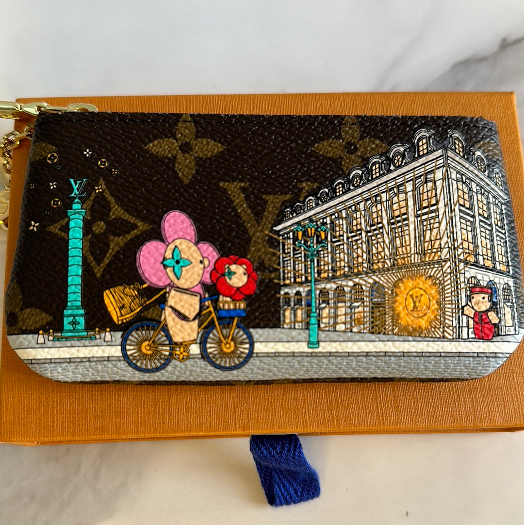 Louis Vuitton Special Edition Paris key pouch, New in Box