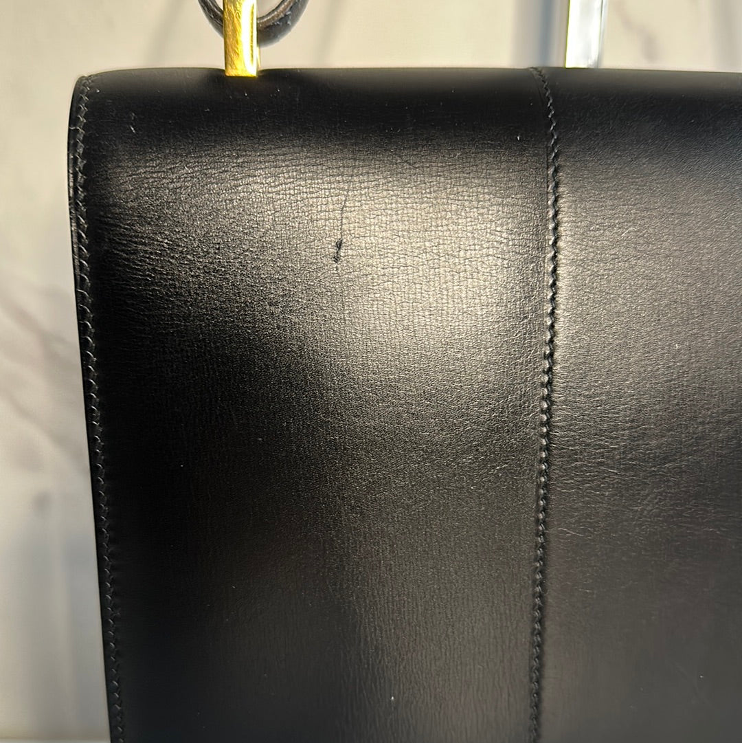 Hermès Box Calfskin Shoulder Bag, Preowned