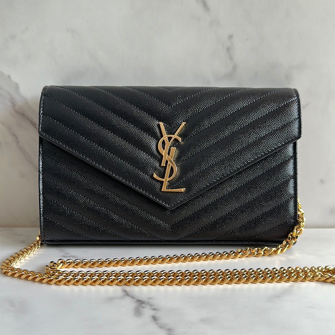 YSL Cassandre chain wallet, New