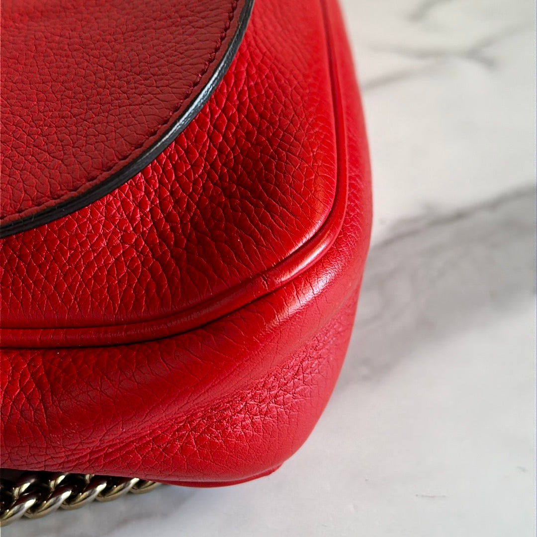 Gucci Soho East West Chain Bag, Preowned