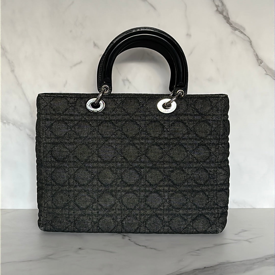 Christian Dior Lady Dior Large, Preowned
