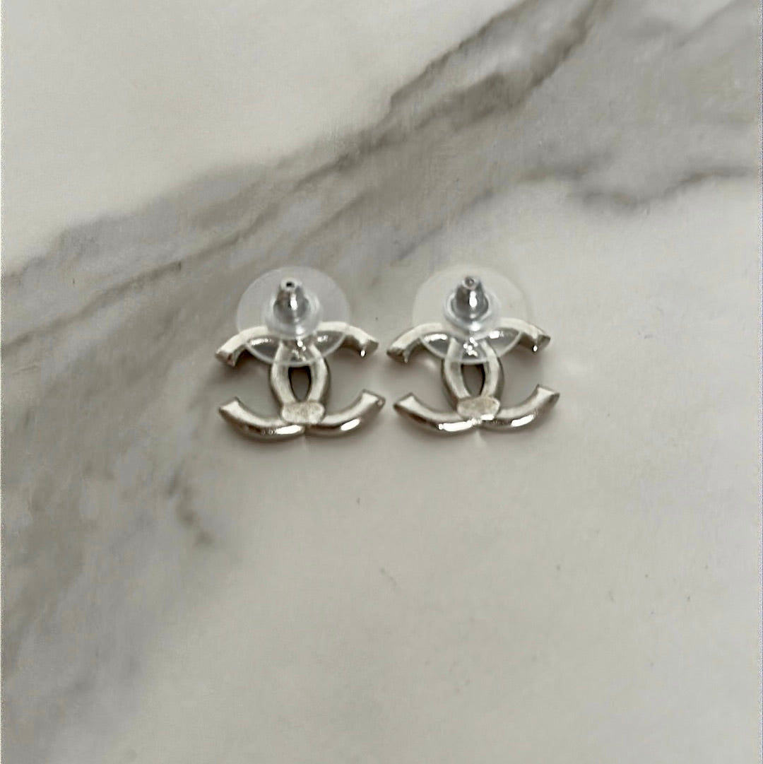 Chanel CC Earrings, Preowned
