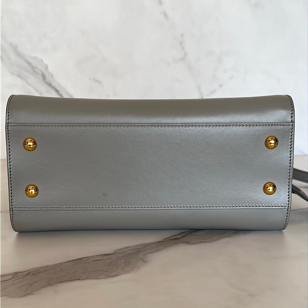 Saint Laurent Small Monogram Cabas, Preowned