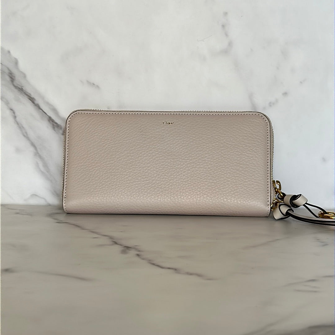 Chloe Long Zip Wallet