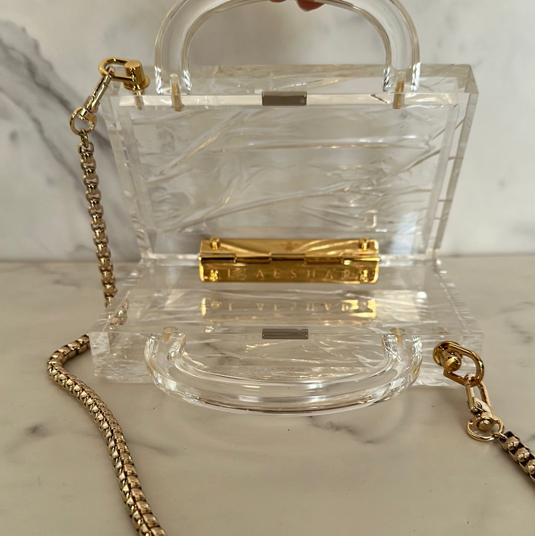 L’Afshar Top Handle Bag, Preowned