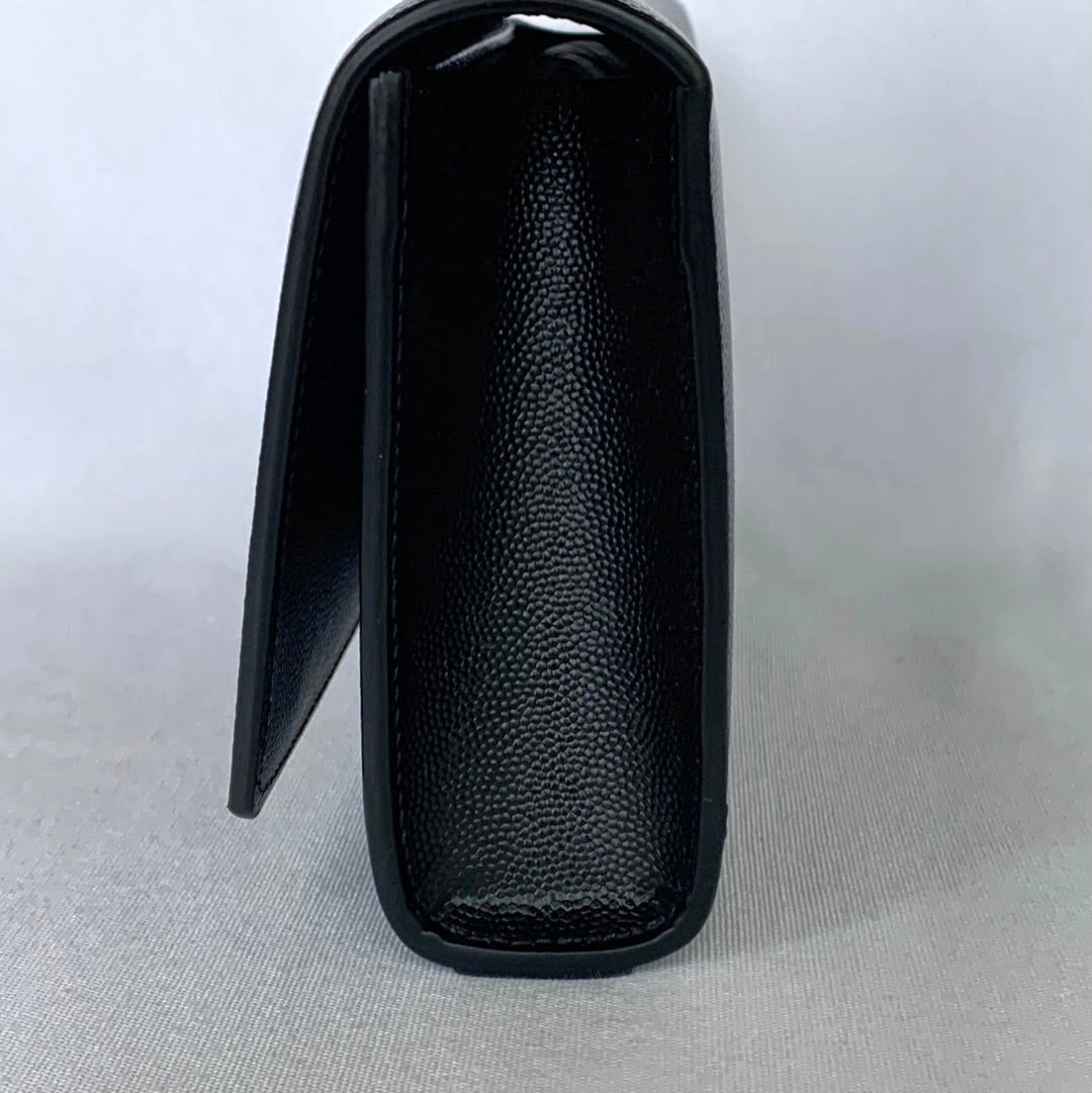 YSL Kate Leather Clutch, New in Box