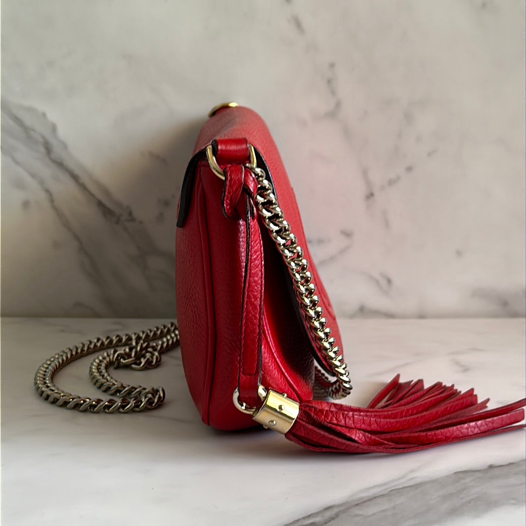 Gucci Soho East West Chain Bag, Preowned