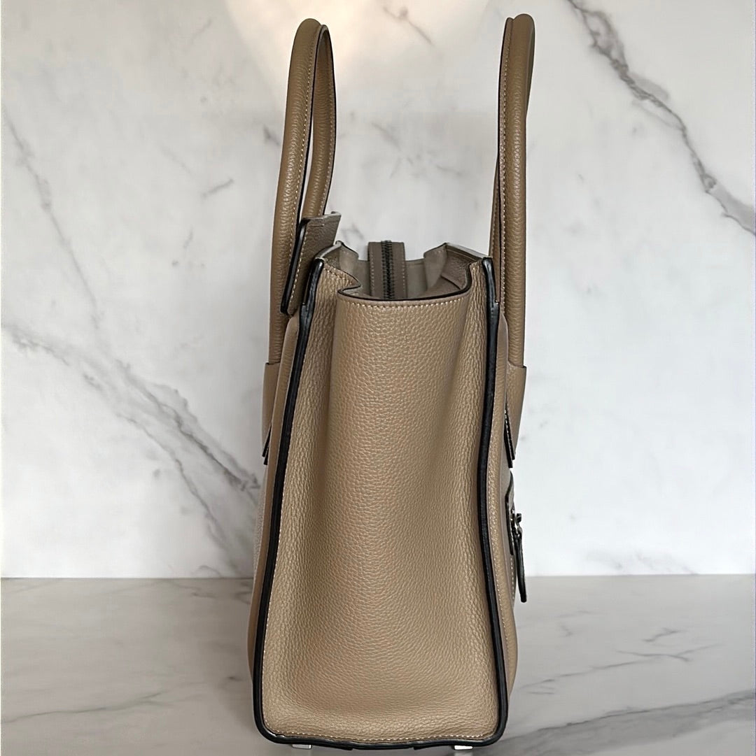 Celine Luggage Micro Shopper, Preowned