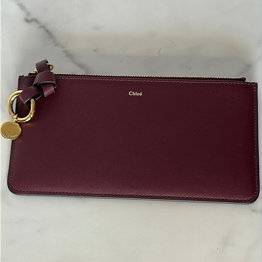 Chloe Long Zip Wallet, New in Box