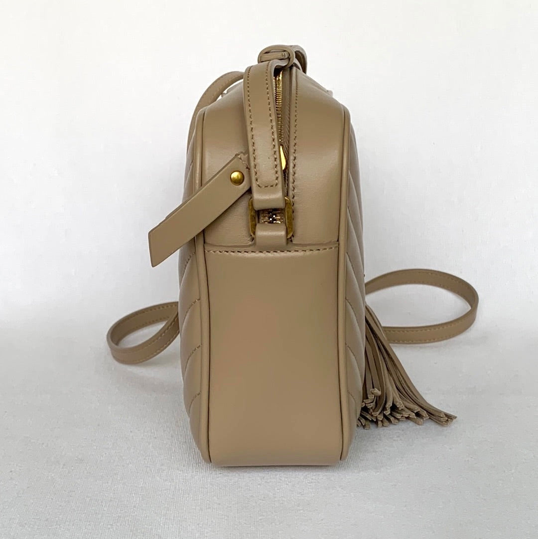 YSL Lou Matelassé Leather Camera Bag, New in Dustbag