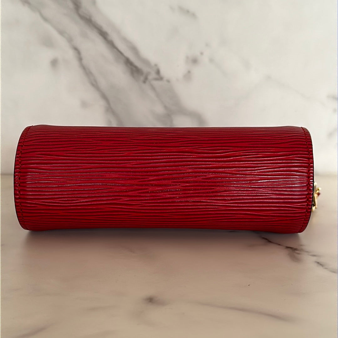 Louis Vuitton Mini Papillon in Red, Preowned