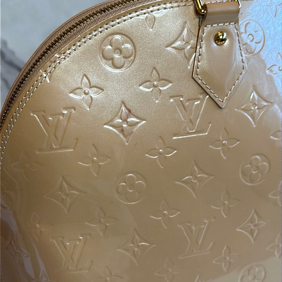 Louis Vuitton Vernis Alma GM, Preowned