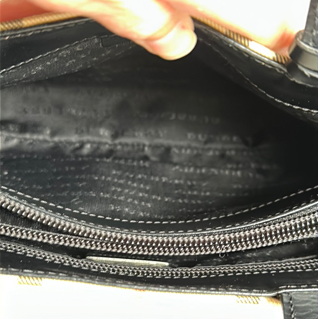 Burberry Nova Check Handle Bag, preowned