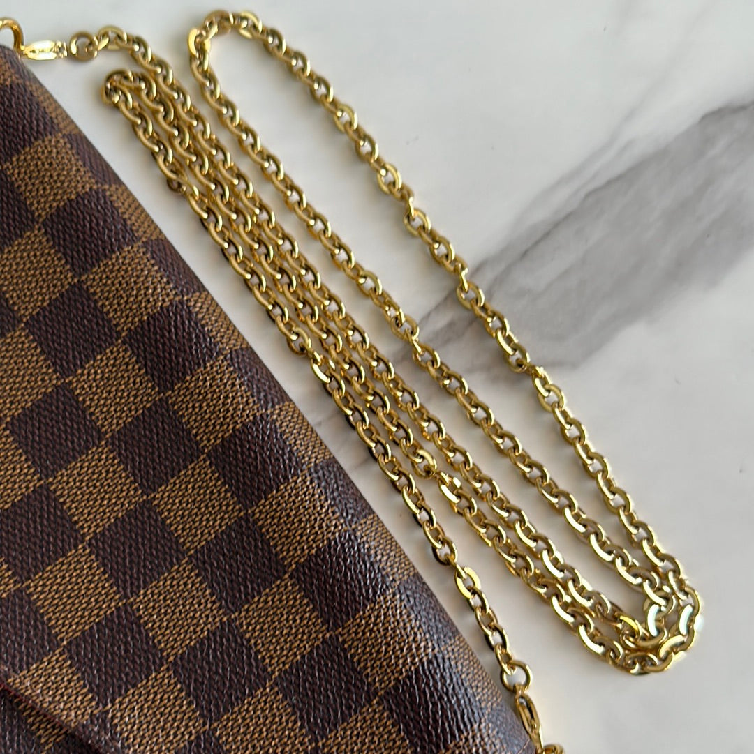 Louis Vuitton Damier Ebene Félicie Pochette, Preowned