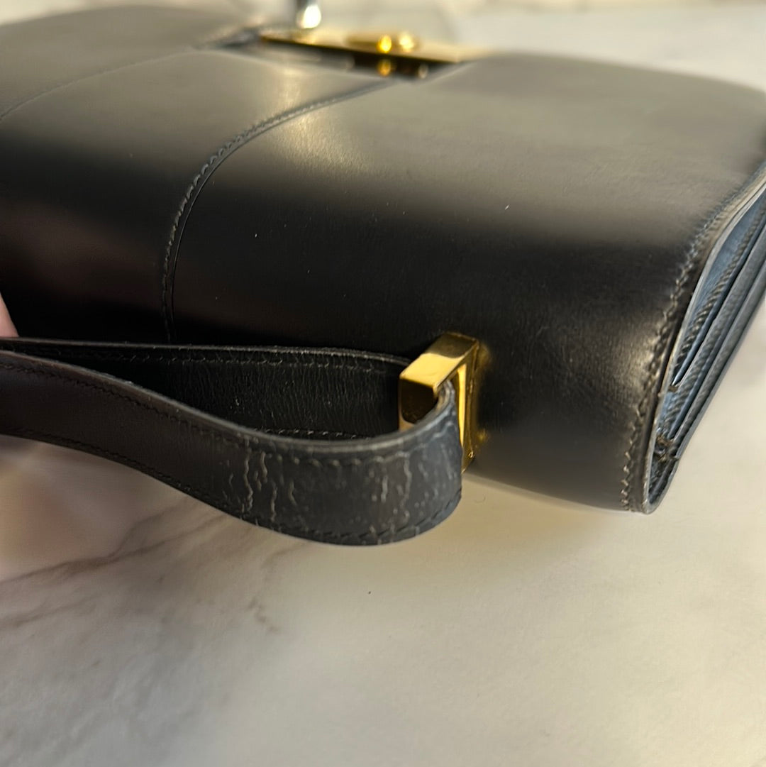 Hermès Box Calfskin Shoulder Bag, Preowned