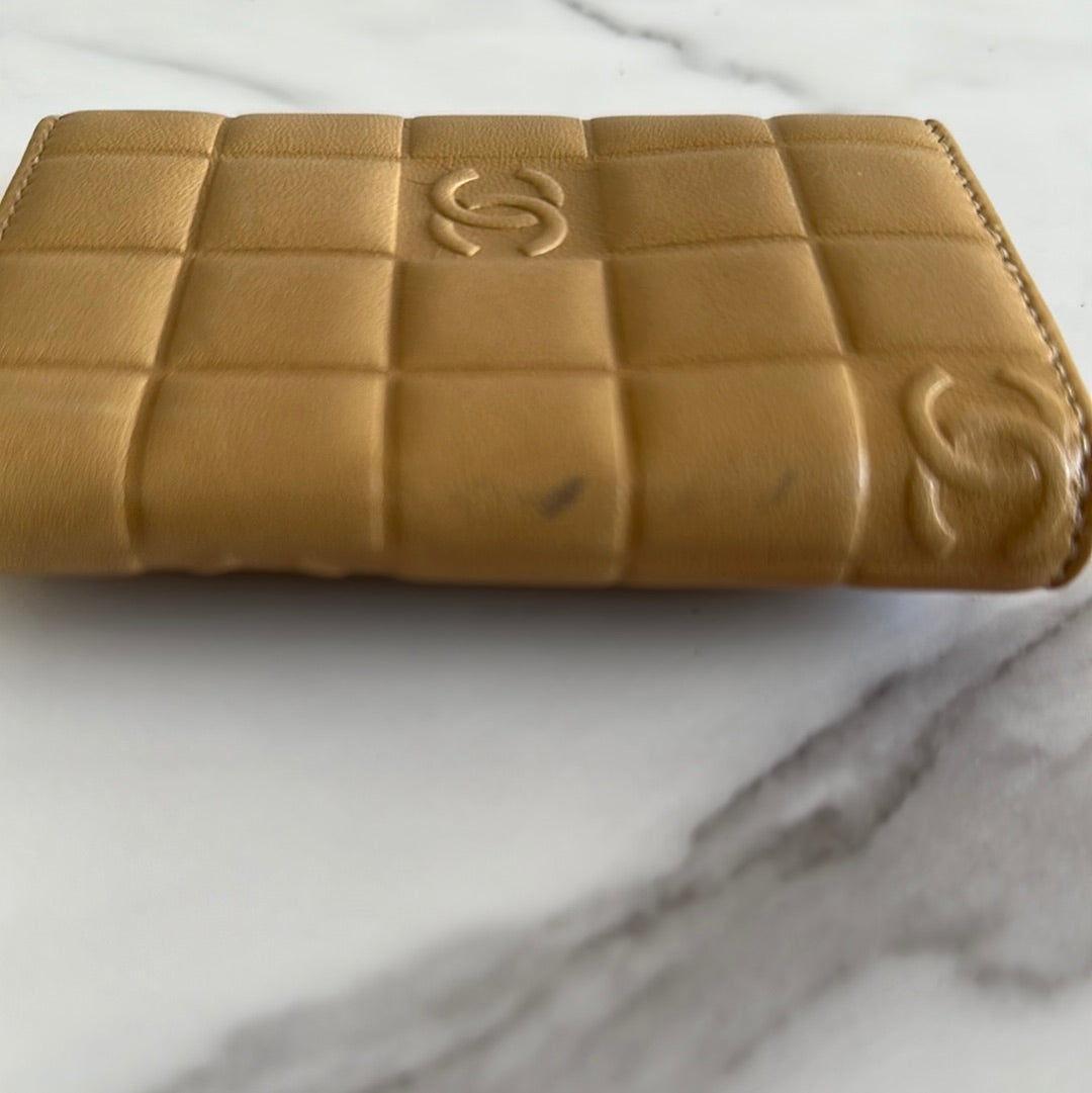 Chanel chocolate bar key case, preowned