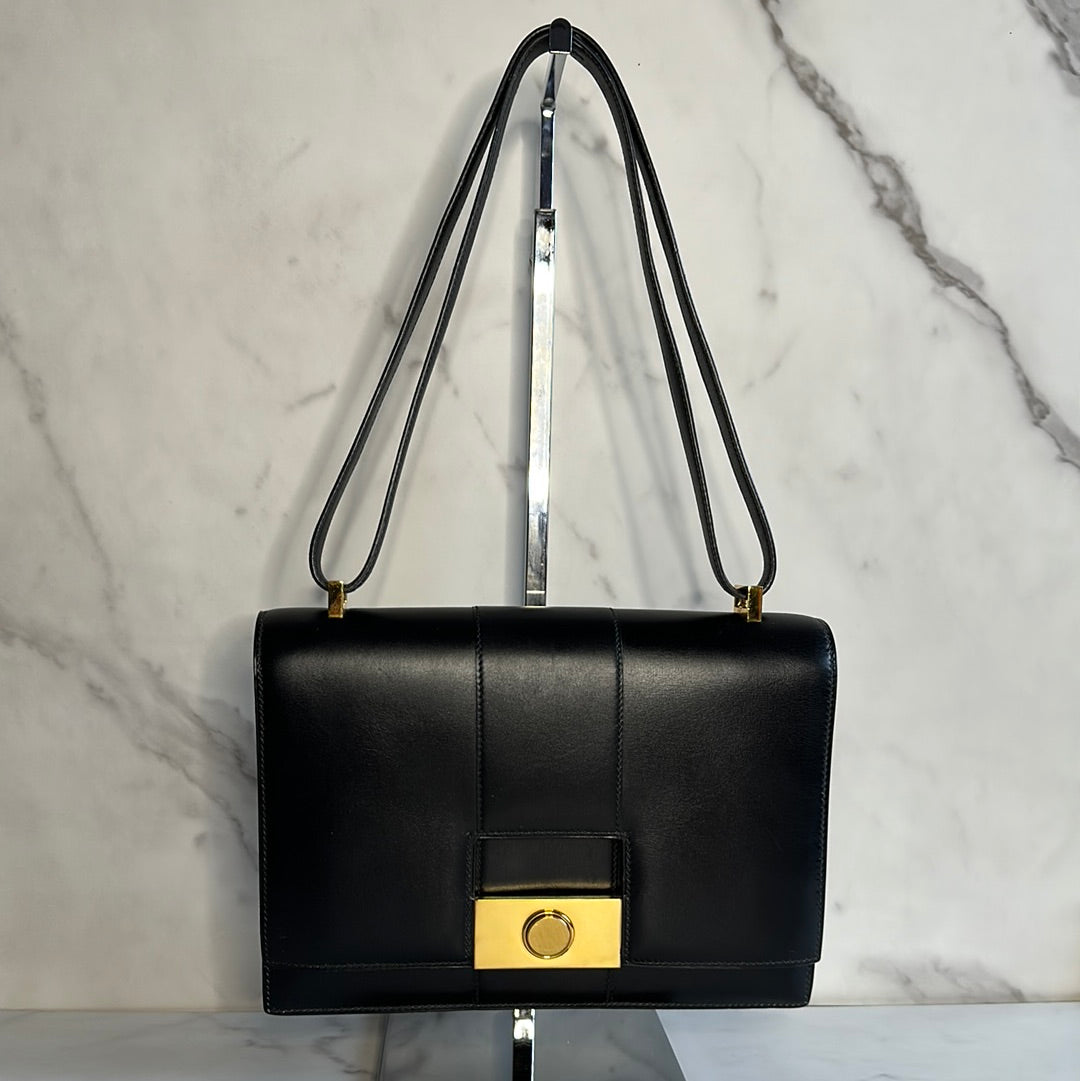 Hermès Box Calfskin Shoulder Bag, Preowned