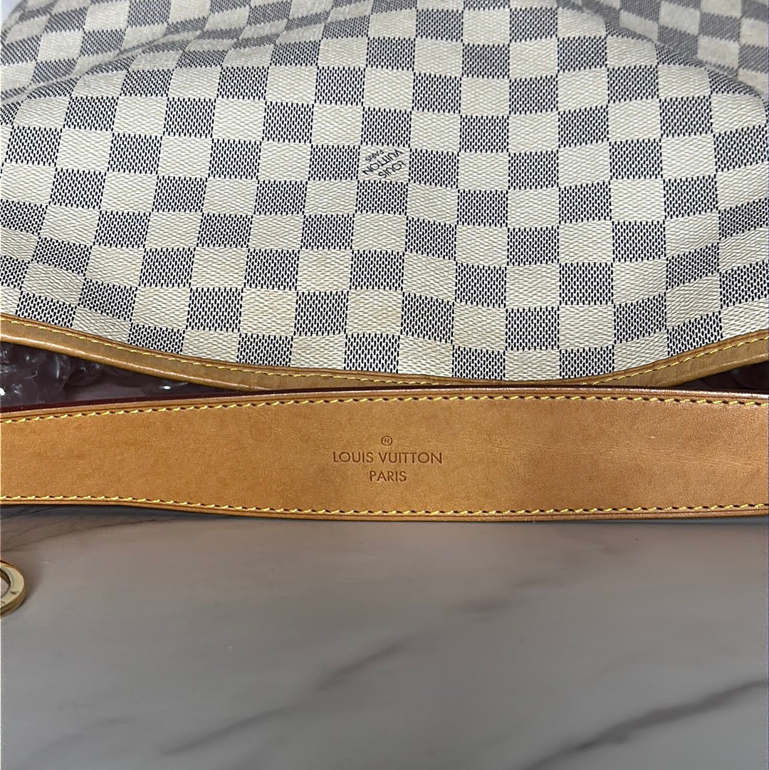 Louis Vuitton Delightful Damier Azur MM, Preowned