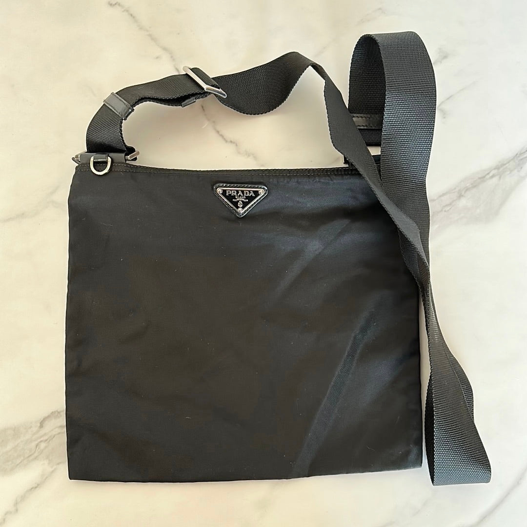 Prada Nylon Shoulder Bag, Preowned