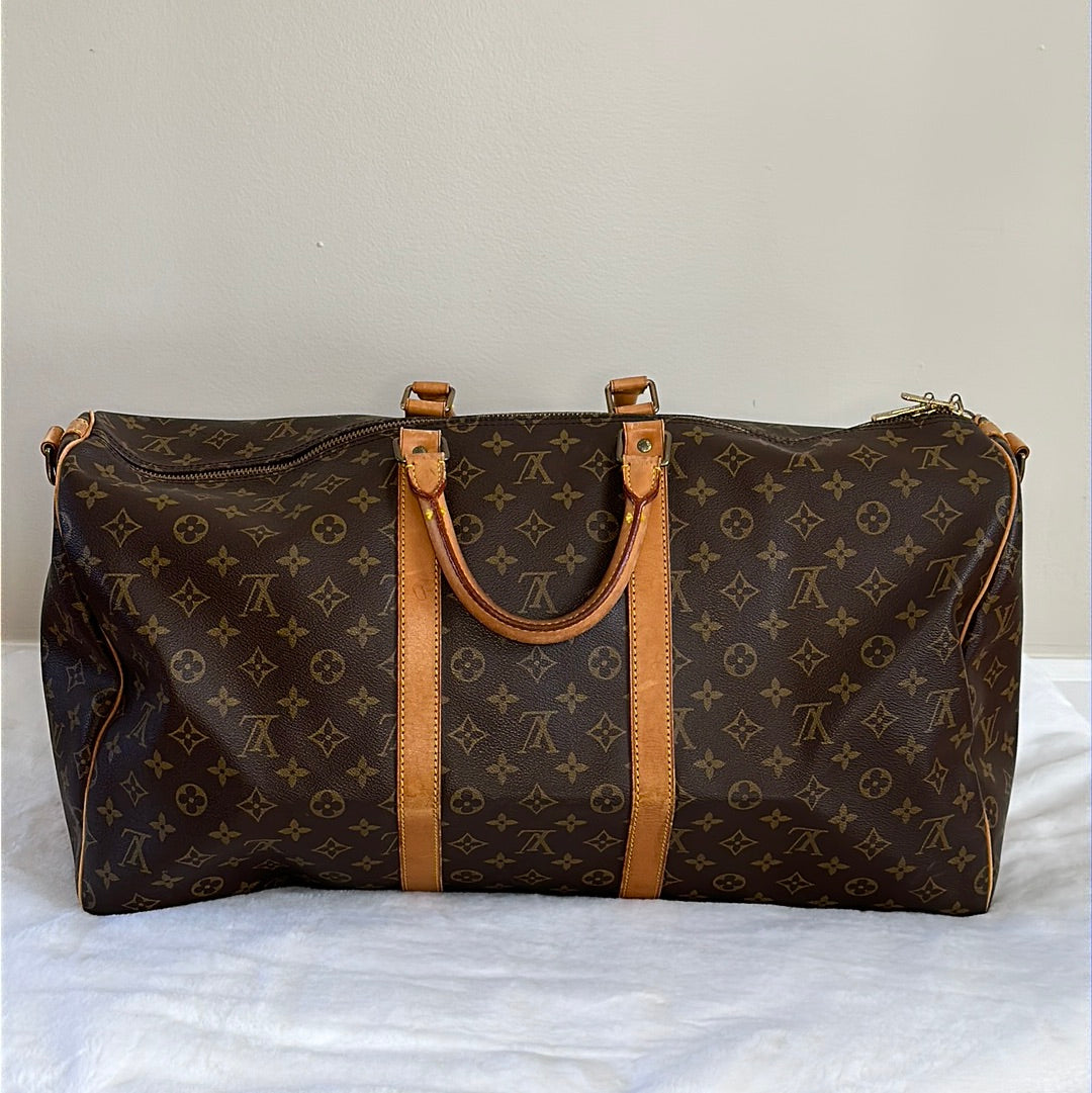 Louis Vuitton Monogram Keepall Bandouliere 55, Preowned