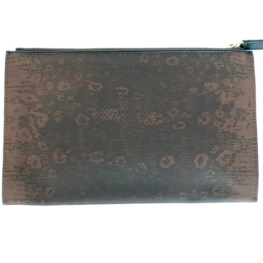 Chloe Leather Clutch, Preowned in Dustbag