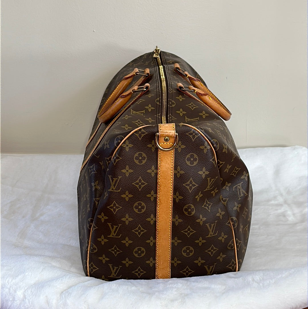 Louis Vuitton Monogram Keepall Bandouliere 55, Preowned