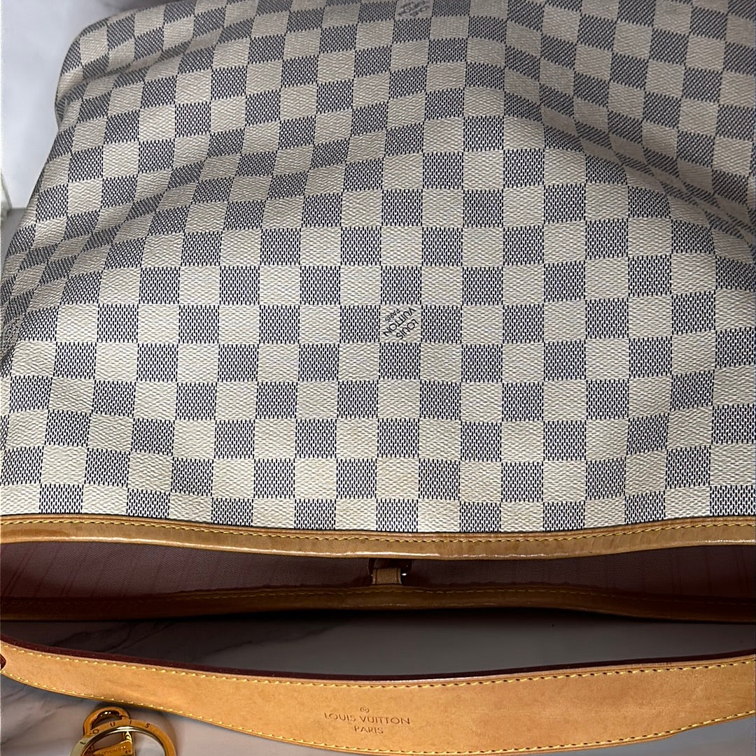 Louis Vuitton Delightful Damier Azur MM, Preowned