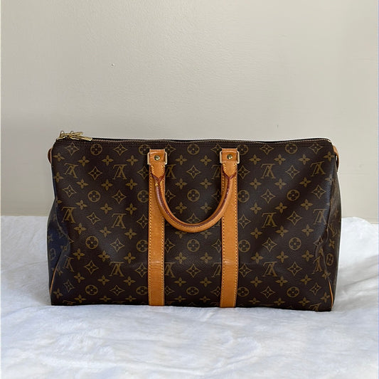 Louis Vuitton Monogram Keepall 45, Preowned